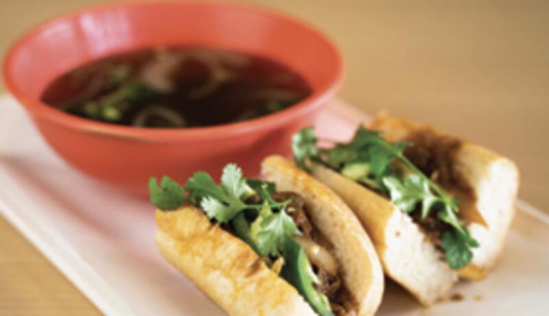 Vietnamese Sandwhich w/ Pho Dip